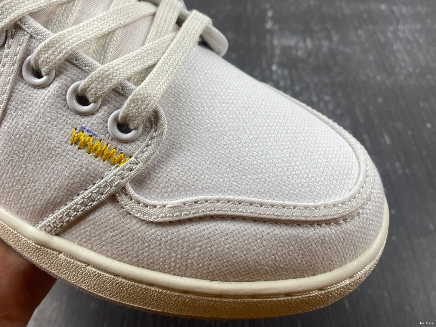 White SP AJKO Jordan Retro Union Low 1  Canvas DO8912-101 1110